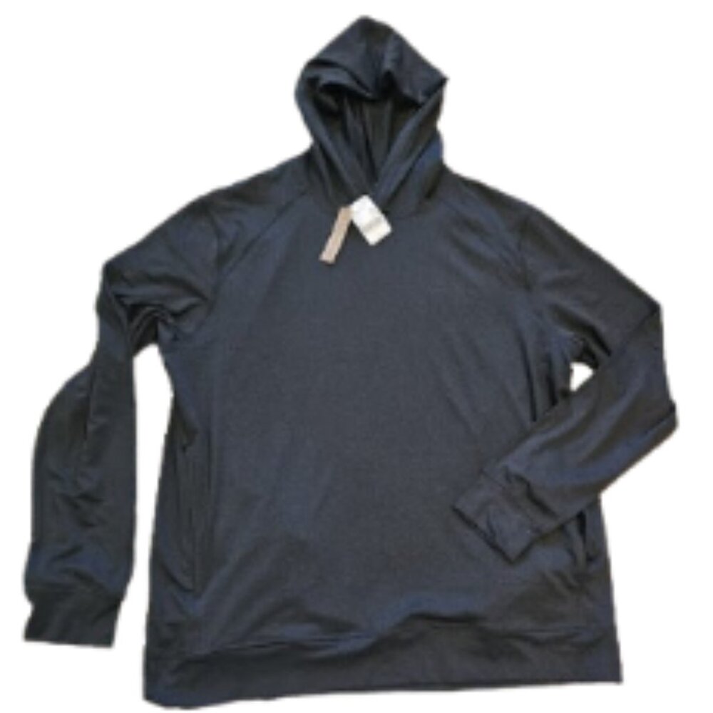 Black Roots Journey Hoodie Recyclable Fibers NEW WITH TAGS